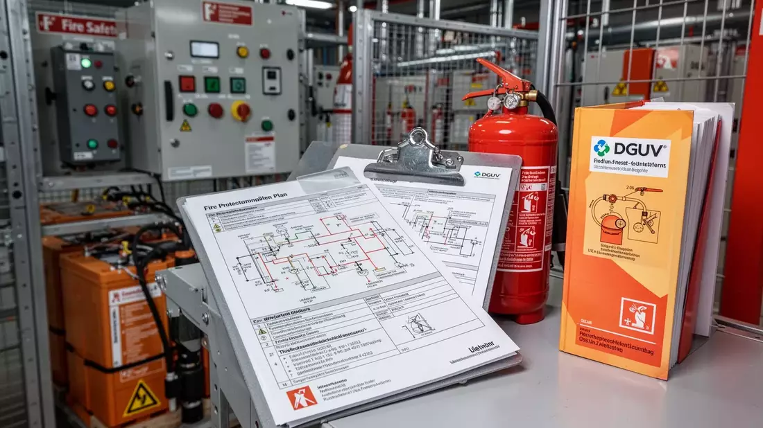 Brandschutz 2026: Neue Regeln für Lithium-Batterien und Ausbildung - Bild: über boerse-global.de
