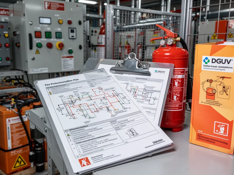 Brandschutz 2026: Neue Regeln für Lithium-Batterien und Ausbildung - Foto: über boerse-global.de