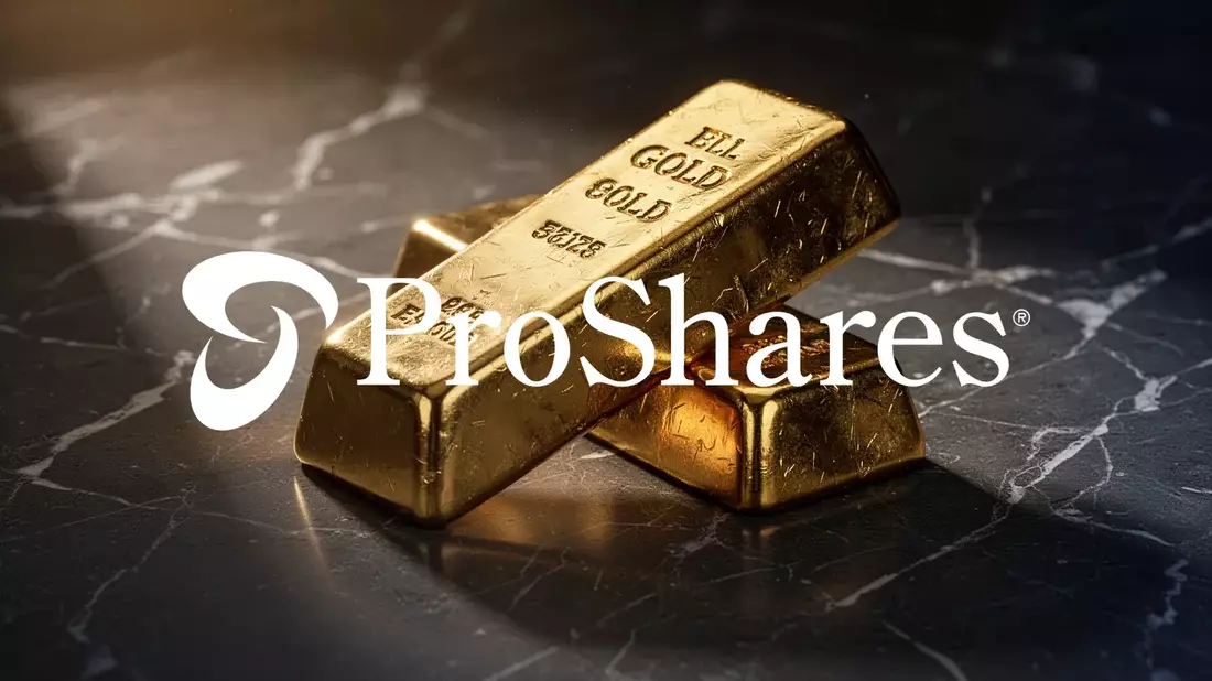 ProShares Ultra Gold ETF: Deutliches Plus - Bild: über boerse-global.de