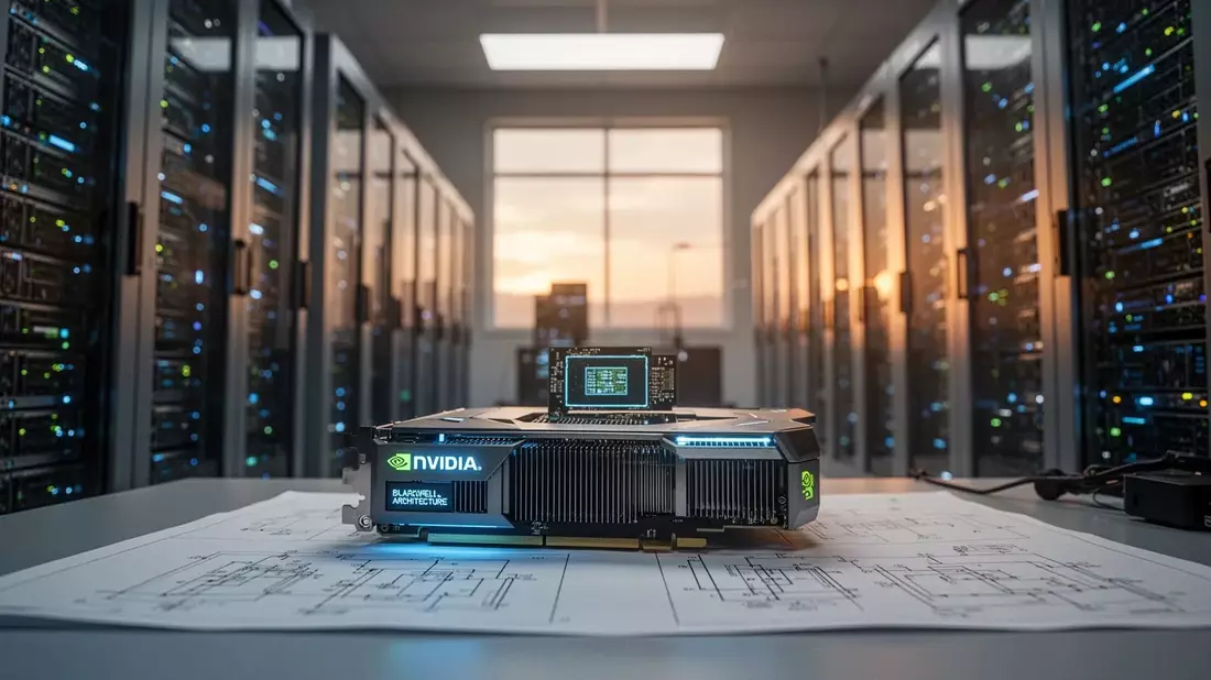 Nvidia navigiert zwischen Rekordgewinnen und geopolitischen Störfeuern - Bild: über boerse-global.de