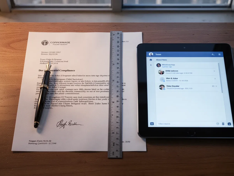 Geschäftsbriefe 2026: Zwischen DIN-Norm und KI - Foto: über boerse-global.de