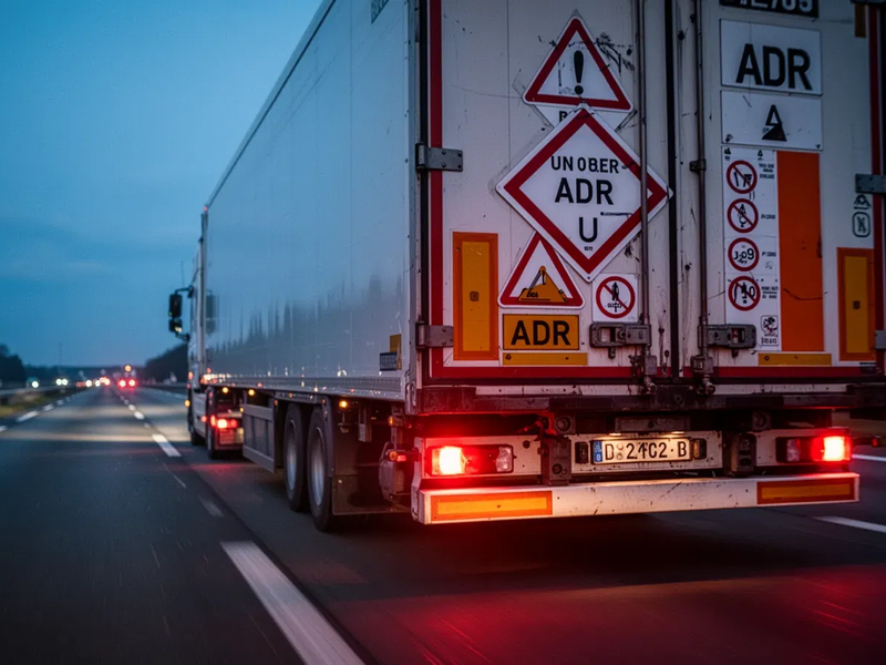 Gefahrgut-Transport: Neue EU-Regeln und ADR-Änderungen fordern Logistikbranche heraus - Foto: über boerse-global.de
