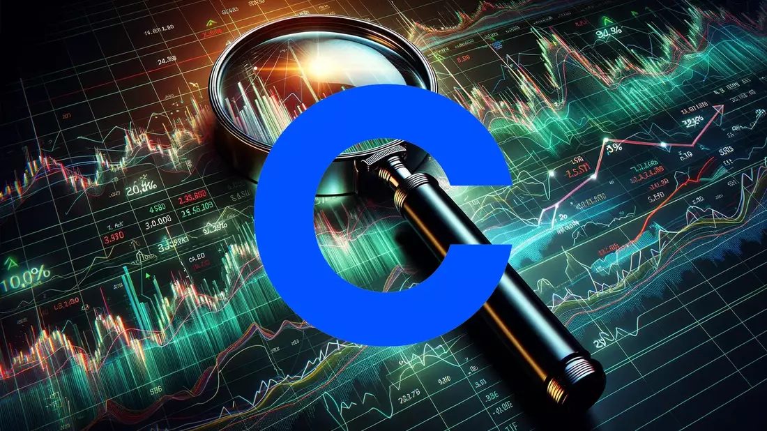 Coinbase Clashes with IRS Over New Crypto Tax Reporting Rules Illustration mit AI erstellt übermittelt durch boerse-global.de