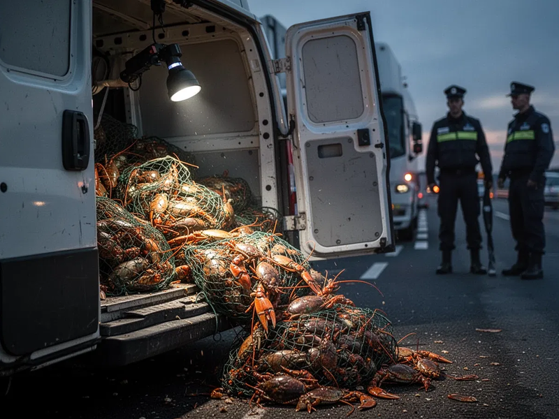 Zoll stoppt illegalen Lebendfisch-Transport nach Frankfurt - Foto: über boerse-global.de