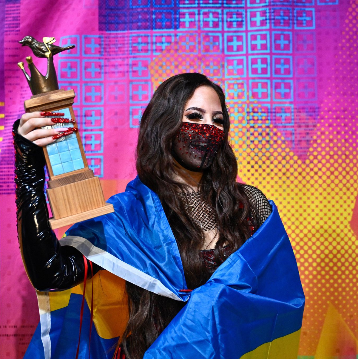 In Schweden wird der ESC-Vorentscheid zelebriert.  - Foto: Christine Olsson/TT News Agency/AP/dpa