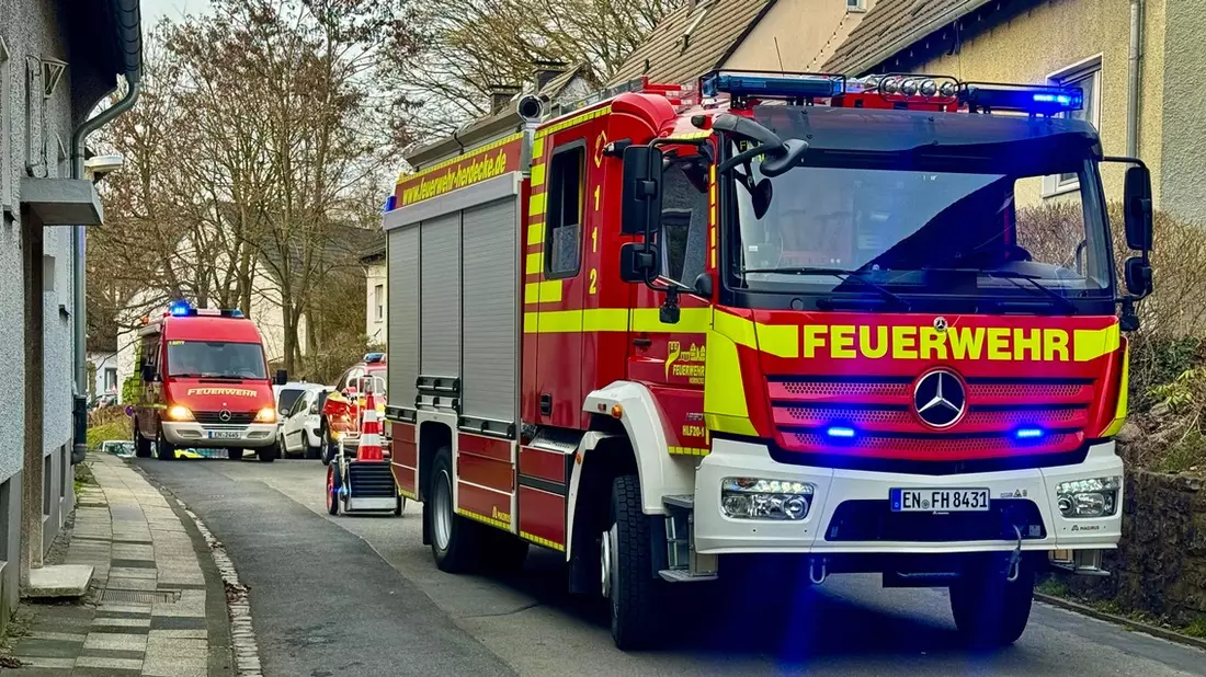 FW-EN: Unruhiges Wochenende für die Feuerwehr Herdecke - Fünf Einsätze im Stadtgebiet von Freitag bis Samstag - Bild: presseportal.de