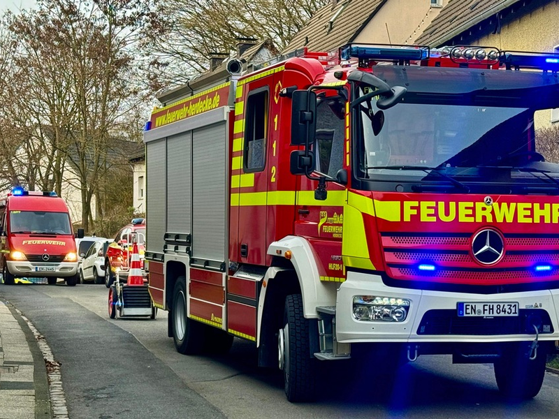 FW-EN: Unruhiges Wochenende für die Feuerwehr Herdecke - Fünf Einsätze im Stadtgebiet von Freitag bis Samstag - Foto: presseportal.de