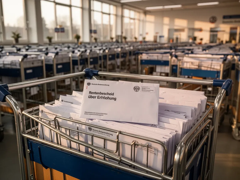 Renten steigen 2026 um 4,24 Prozent - Foto: über boerse-global.de