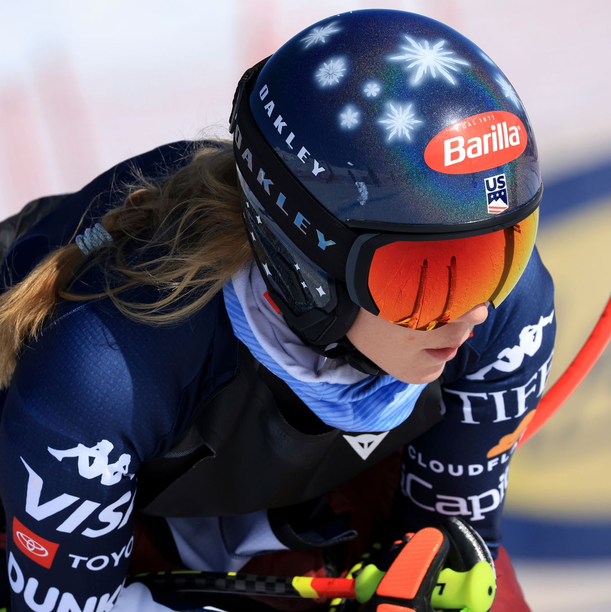 Hat ihren sechsten Gesamtweltcupsieg im Blick: Mikaela Shiffrin. - Foto: Luciano Bisi/AP/dpa