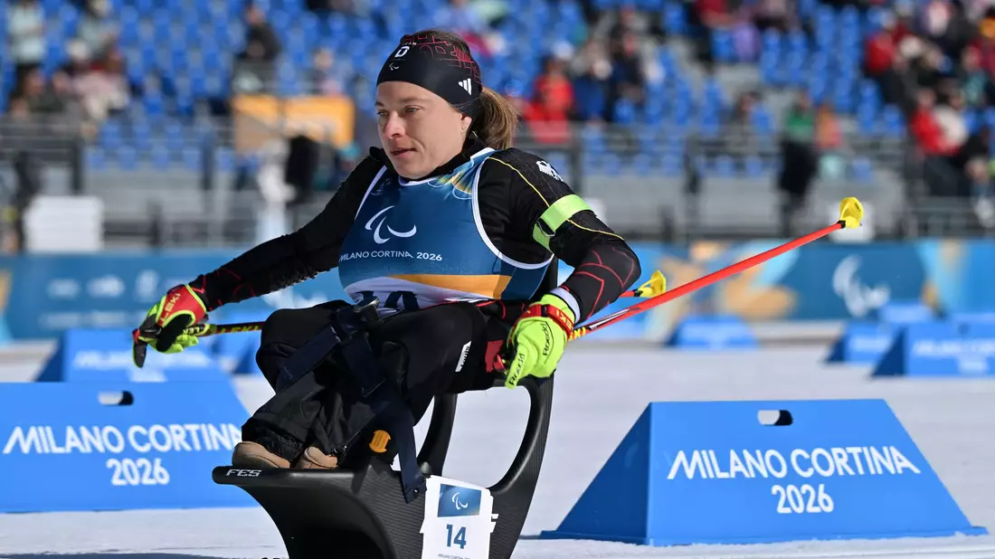 Anja Wicker holte sich ihre fünfte Paralympics-Medaille. - Bild: Martin Schutt/dpa