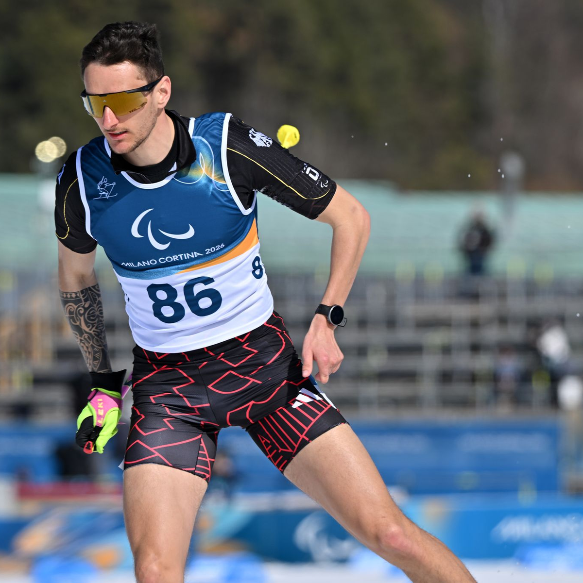 Marco Maier sicherte ich die zweite Bronzemedaille.  - Foto: Martin Schutt/dpa