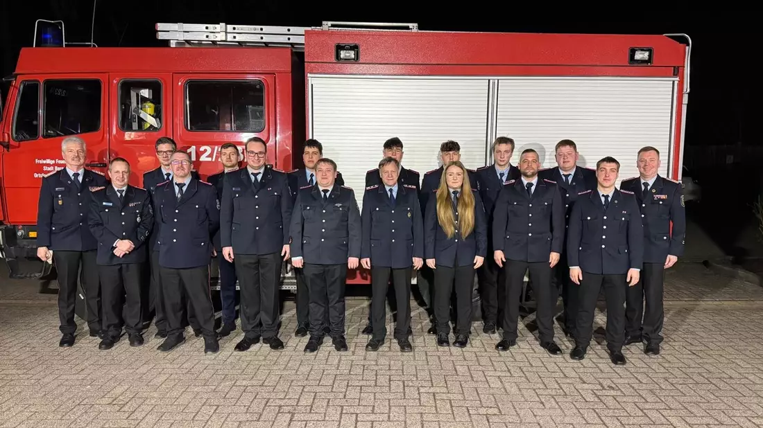 FFW Bergen: Jahreshauptversammlung der Ortsfeuerwehr Eversen Thorsten Persuhn als Ortsbrandmeister bestätigt - Theo Gehnke neuer Stellvertreter - Bild: presseportal.de