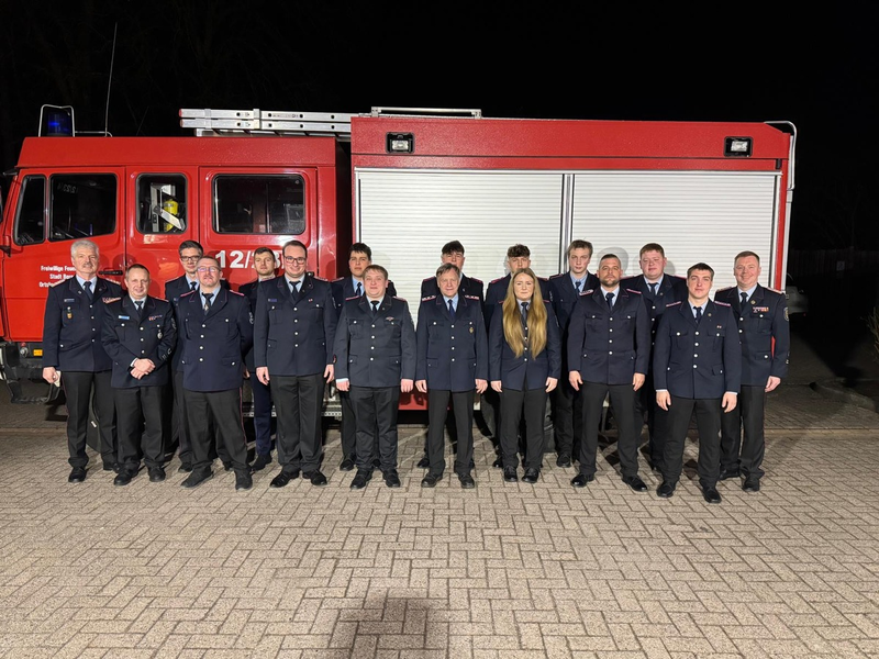 FFW Bergen: Jahreshauptversammlung der Ortsfeuerwehr Eversen Thorsten Persuhn als Ortsbrandmeister bestätigt - Theo Gehnke neuer Stellvertreter - Foto: presseportal.de
