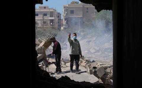 Israel greift auch wieder Ziele im Libanon an. - Foto: Mohammed Zaatari/AP/dpa