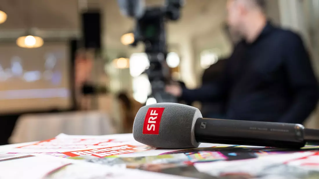 Das Medienhaus SRG, zum dem auch das SRF gehört, kann aufatmen.  - Bild: Alessandro Della Valle/KEYSTONE/dpa