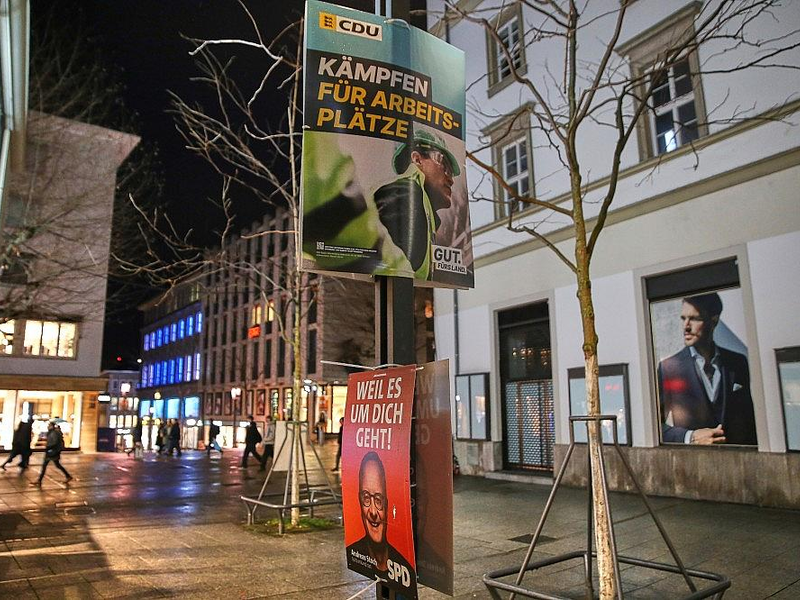 Wahlplakate zur Landtagswahl von CDU und SPD in Baden-Württemberg (Archiv) - Foto: via dts Nachrichtenagentur