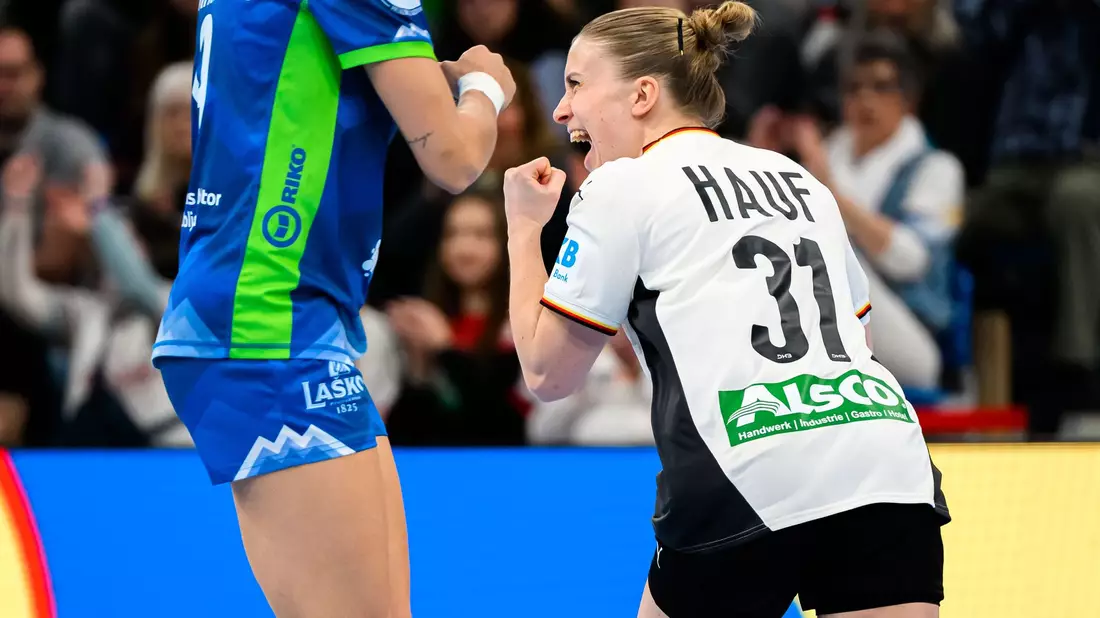 Die deutschen Handballerinnen haben mit einem Sieg gegen Slowenien vorzeitig das EM-Ticket gelöst. - Bild: Marco Wolf/dpa