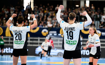 Die deutschen Handballerinnen haben mit einem Sieg gegen Slowenien vorzeitig das EM-Ticket gelöst. - Foto: Marco Wolf/dpa