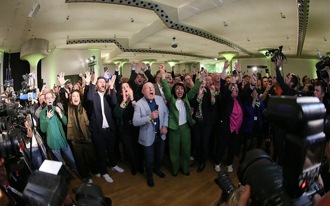 Grünen-Reaktion auf 18-Uhr-Prognose am 08.03.2026 - Foto: via dts Nachrichtenagentur