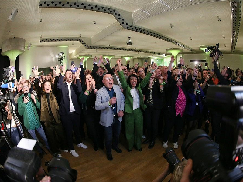 Grünen-Reaktion auf 18-Uhr-Prognose am 08.03.2026 - Foto: via dts Nachrichtenagentur