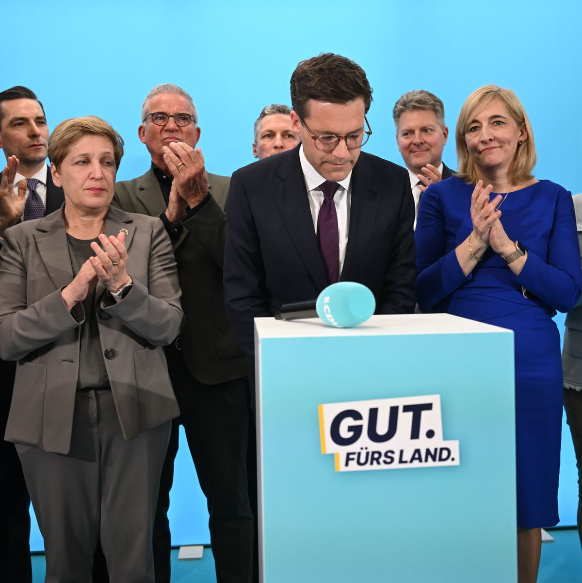 Hagel sieht sich verantwortlich für das Ergebnis der CDU. - Foto: Marijan Murat/dpa