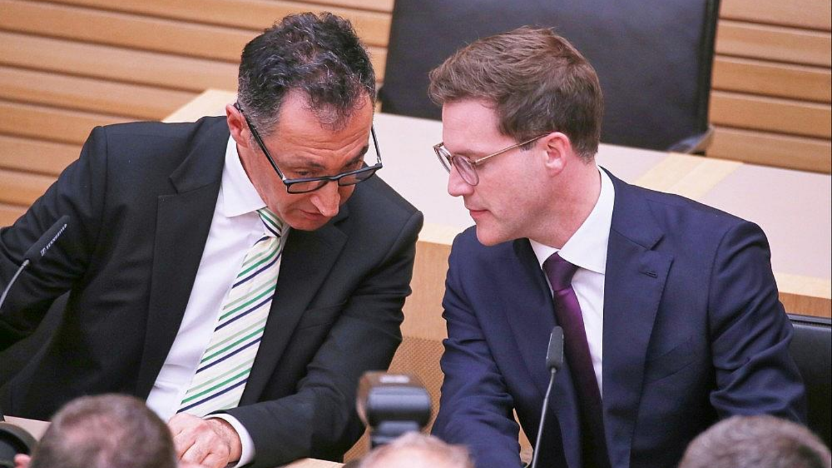 Cem Özdemir und Manuel Hagel am 08.03.2026 - Foto: via dts Nachrichtenagentur