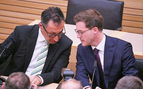 Cem Özdemir und Manuel Hagel am 08.03.2026 - Foto: via dts Nachrichtenagentur