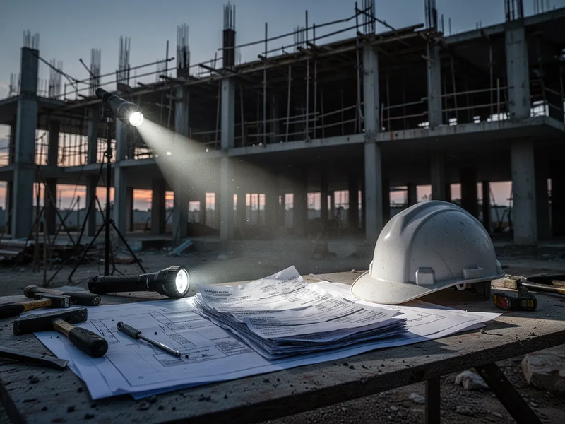 Bau-Branche: Razzia gegen 28-Millionen-Euro-Schwarzarbeits-Netzwerk - Foto: über boerse-global.de