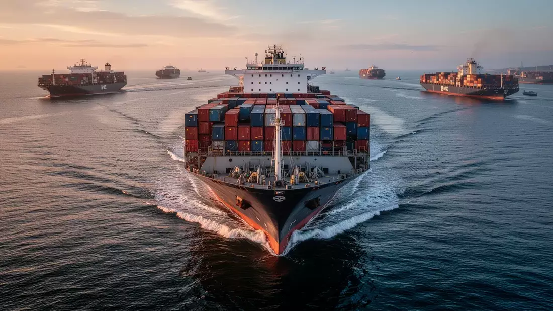 Frachtmarkt März 2026: Stabile Preise trotz globaler Stürme - Bild: über boerse-global.de