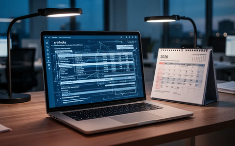 E-Rechnung: Deutsche Unternehmen starten 2026 in die heiße Phase - Foto: über boerse-global.de