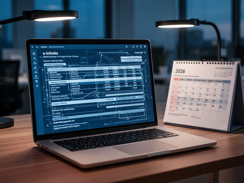 E-Rechnung: Deutsche Unternehmen starten 2026 in die heiße Phase - Foto: über boerse-global.de