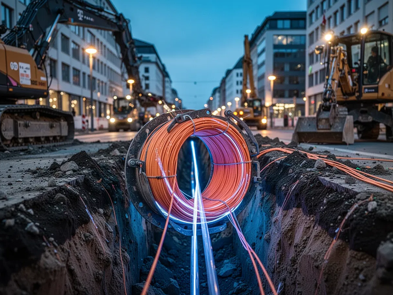 Deutsche Telekom startet massive Glasfaser-Offensive - Foto: über boerse-global.de