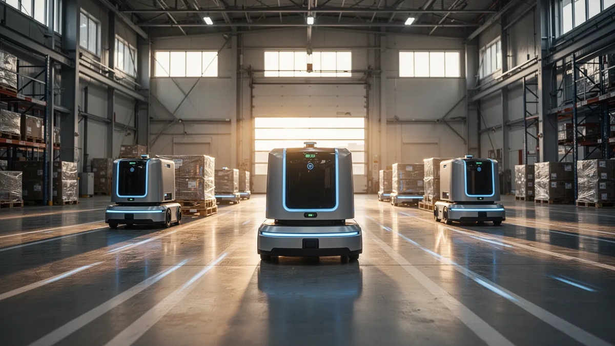 AMR und KI revolutionieren die globale Logistik - Foto: über boerse-global.de
