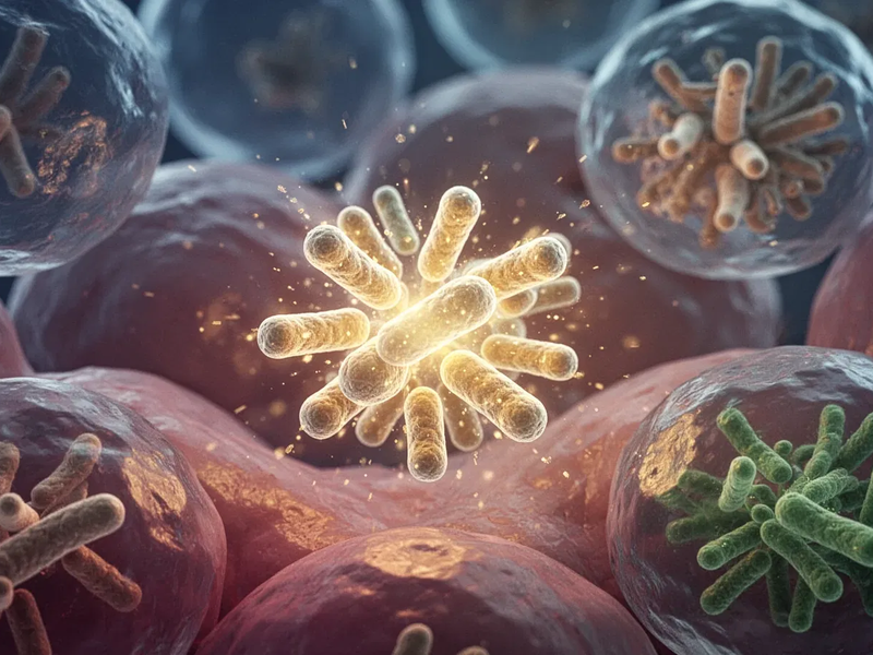 Darmbakterien programmieren Fettzellen zum Verbrennen um - Foto: über boerse-global.de