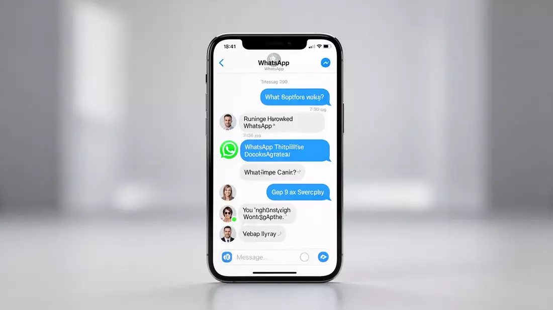 WhatsApp testet neues Design mit runden Chatblasen - Bild: über boerse-global.de