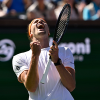 Steht im Achtelfinale von Indian Wells: Alexander Zverev. - Foto: Charles Baus/CSM via ZUMA Press Wire/dpa