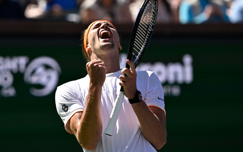 Steht im Achtelfinale von Indian Wells: Alexander Zverev. - Foto: Charles Baus/CSM via ZUMA Press Wire/dpa