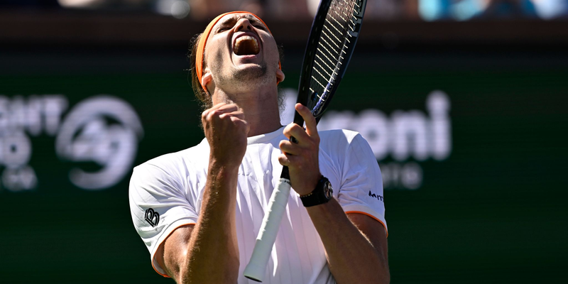 Steht im Achtelfinale von Indian Wells: Alexander Zverev. - Foto: Charles Baus/CSM via ZUMA Press Wire/dpa