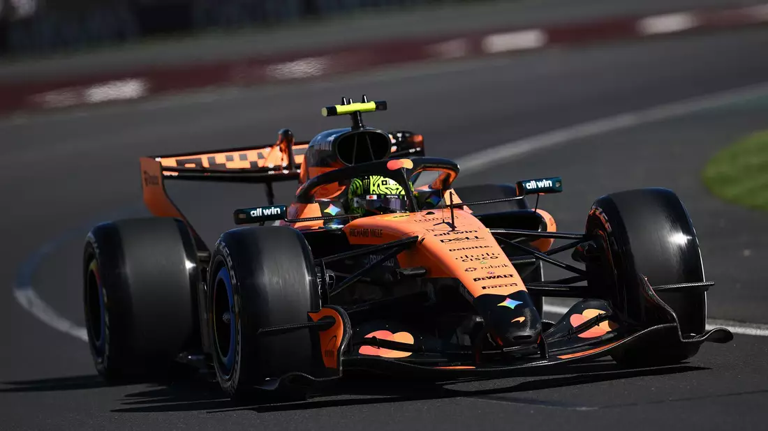 Befürchtet Chaos auf den Rennstrecken: Lando Norris. - Bild: Joel Carrett/AAP/dpa