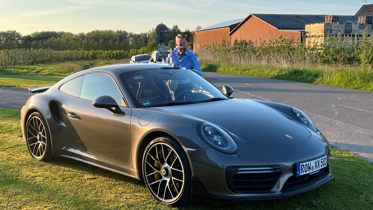 POL-STD: Porsche in Harsefeld entwendet - Polizei sucht Zeugen - Foto: presseportal.de