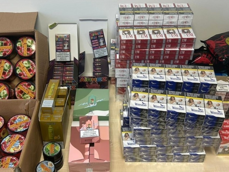 HZA-UL: Zollkontrollen/Verbotene Vapes und Snus sowie unversteuerter Tabak und Zigaretten - Foto: presseportal.de