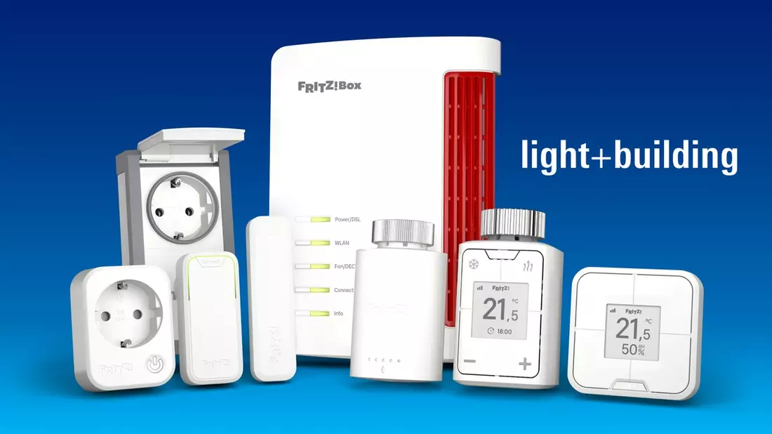 FRITZ! präsentiert smarte Energieeffizienz auf der Light + Building 2026: Neuer smarter Heizkörperthermostat und Matter-Integration für maximale Flexibilität - Bild: presseportal.de