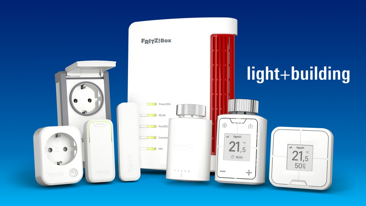 FRITZ! präsentiert smarte Energieeffizienz auf der Light + Building 2026: Neuer smarter Heizkörperthermostat und Matter-Integration für maximale Flexibilität - Foto: presseportal.de