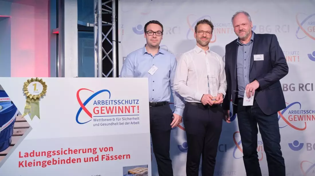 Ideen, die Leben schützen / BG RCI-Wettbewerb zeichnet innovative Projekte für Arbeitssicherheit aus - Bild: presseportal.de