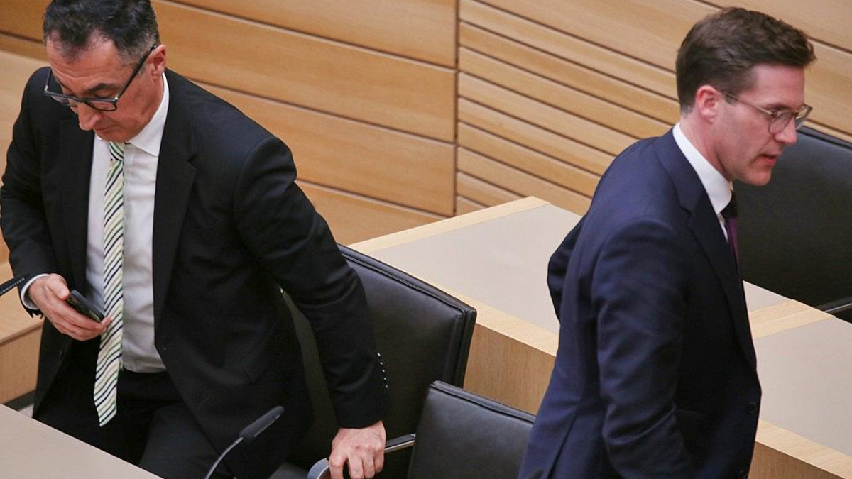 Cem Özdemir und Manuel Hagel am 08.03.2026 - Foto: via dts Nachrichtenagentur
