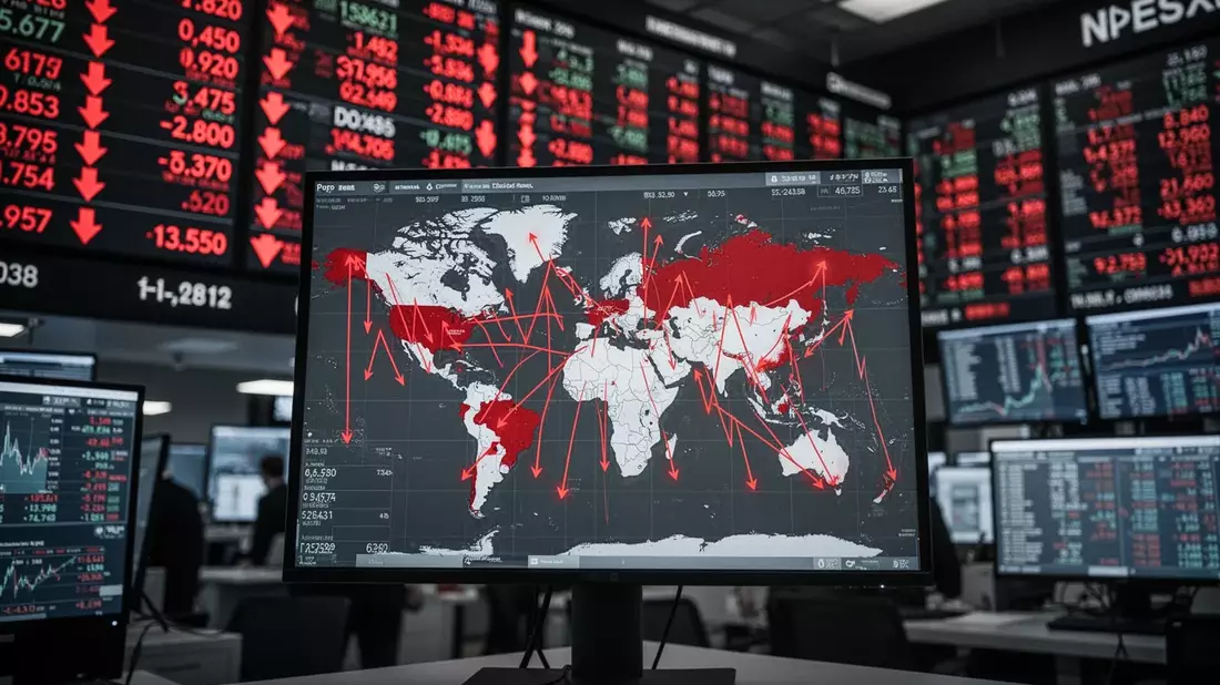 Vanguard FTSE All-World ETF: Weltweiter Ausverkauf - Bild: über boerse-global.de
