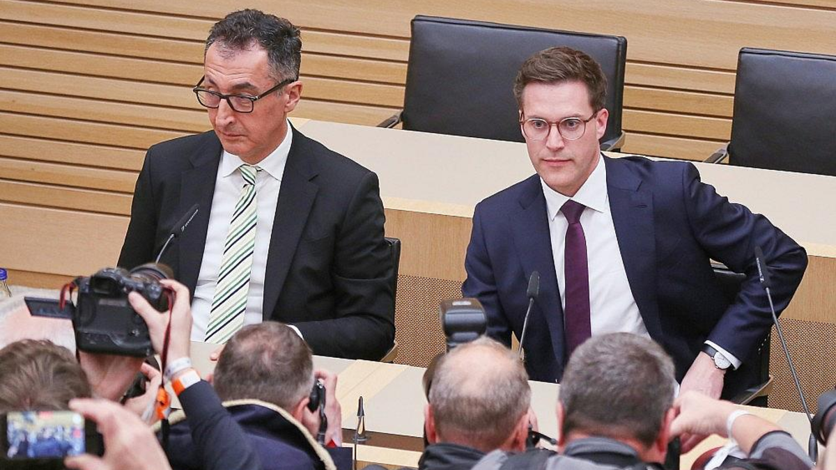 Cem Özdemir und Manuel Hagel am 08.03.2026 - Foto: via dts Nachrichtenagentur