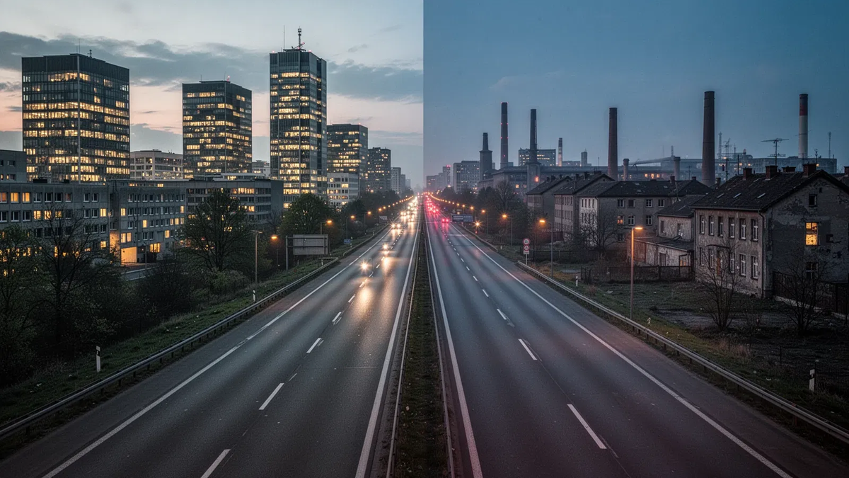 Ost-West-Gefälle: Einkommenslücke wächst wieder - Foto: über boerse-global.de