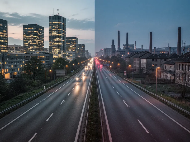 Ost-West-Gefälle: Einkommenslücke wächst wieder - Foto: über boerse-global.de