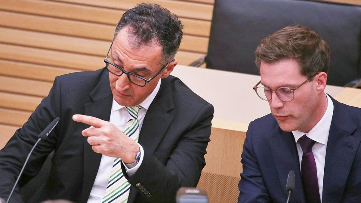 Cem Özdemir und Manuel Hagel am 08.03.2026 - Foto: via dts Nachrichtenagentur